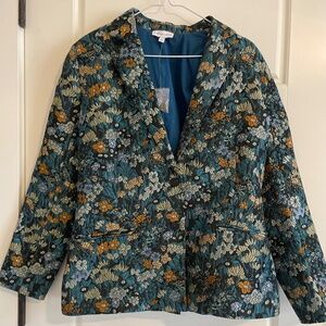 Two piece Stacy London brocade suit